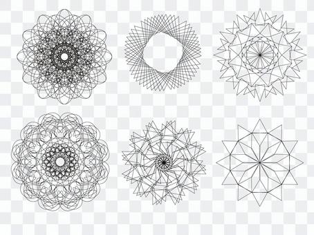 Lace pattern 1 Lace pattern 1