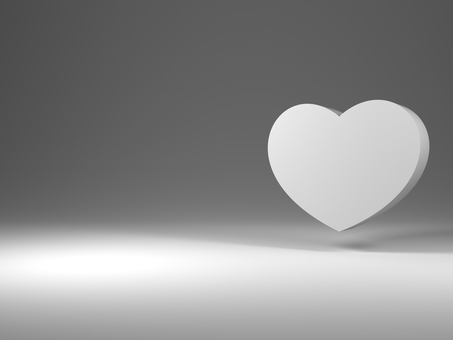 Heart mark (3D illustration) Heart mark (3D illustration)