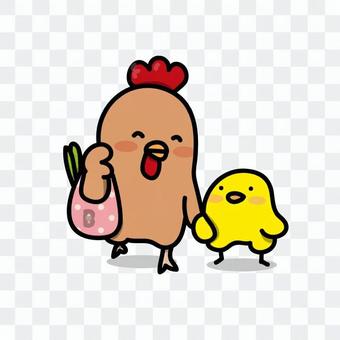 Chicken parent: Children shopping Chicken parent: Children shopping