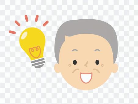 ひらめくおじいちゃん ヒント ピンとくる ひらめくおじいちゃん ヒント ピンとくる