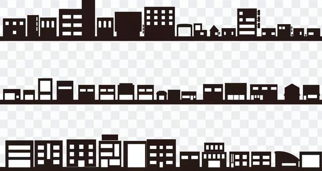Townscape Shadow Series Shopping Street Townscape Shadow Series Shopping Street