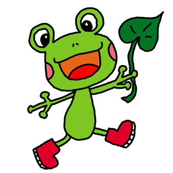 Frog of red boots Frog of red boots