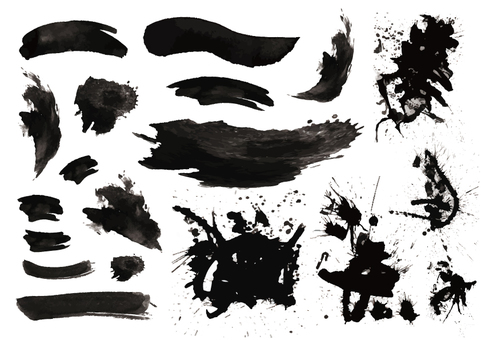 Brush arrangement material_One point Brush arrangement material_One point