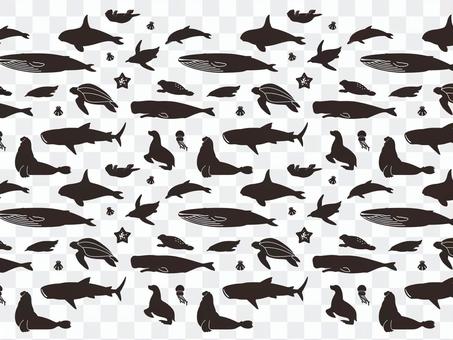 Animal pattern - sea Animal pattern - sea