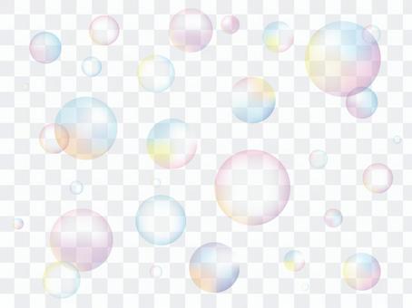 Soap bubble background Soap bubble background