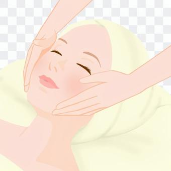 Facial aesthetic massage Facial aesthetic massage