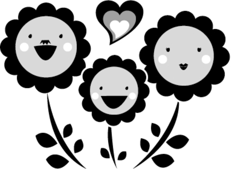 Flower family Flower family