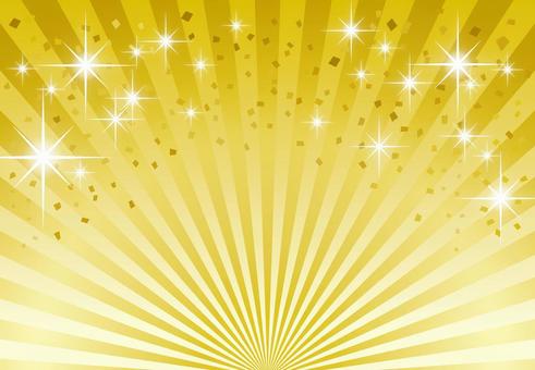 Happy gold radiation background _ golden Happy gold radiation background _ golden