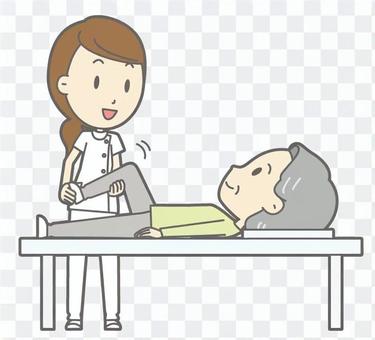 Get a massage-medical examination for the elderly Get a massage-medical examination for the elderly