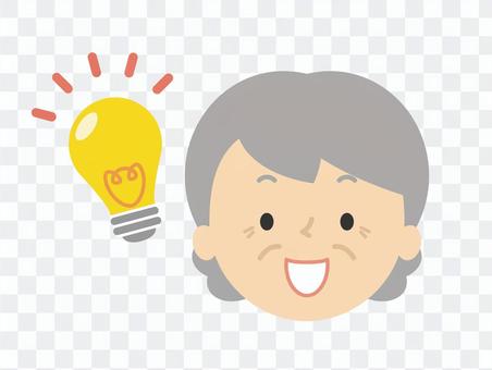 ひらめくおばあちゃん ヒント ピンとくる ひらめくおばあちゃん ヒント ピンとくる