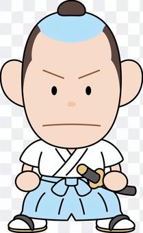 Comical samurai gorge Comical samurai gorge