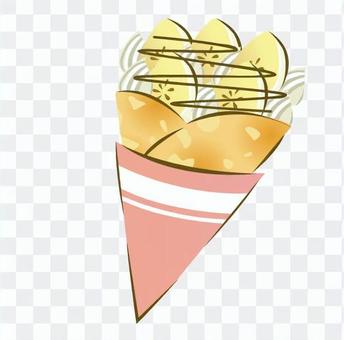 Banana crepe Banana crepe