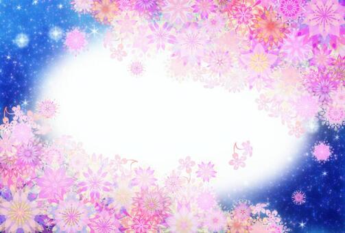 Cherry blossom message card Cherry blossom message card