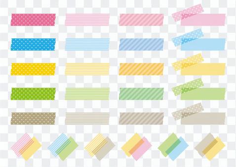 Masking tape pattern material Masking tape pattern material