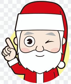 Pointing Santa Claus (wink) Pointing Santa Claus (wink)