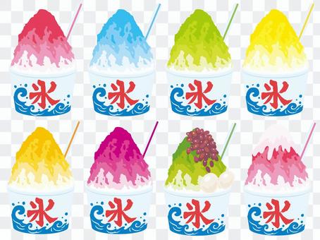 Various shaved ice Various shaved ice