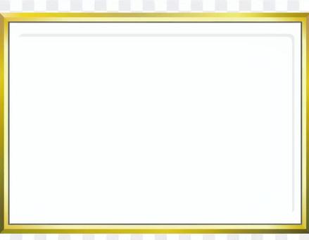 Simple gold frame Simple gold frame