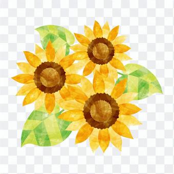 Sunflower three wheels Sunflower three wheels