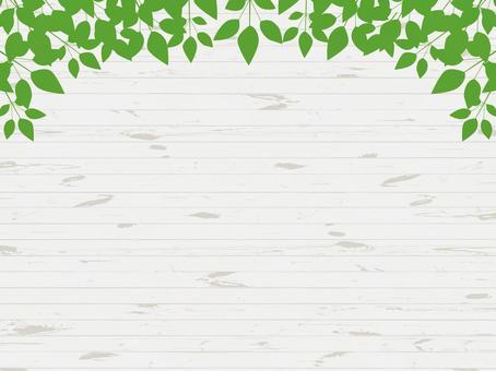 Leaf wood frame Leaf wood frame