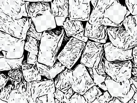 Monochrome texture stone block Monochrome texture stone block