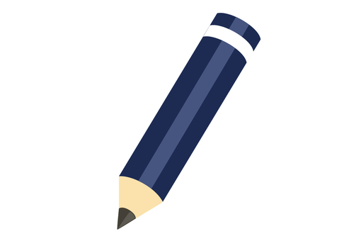 Pencil Writing Instruments Icon / Illustration Material Pencil Writing Instruments Icon / Illustration Material