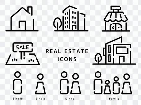 Real estate icon Real estate icon