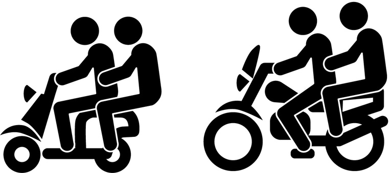 Motorcycle Moped Medium-sized Large Two-wheeled Two-seater Motorcycle Moped Medium-sized Large Two-wheeled Two-seater