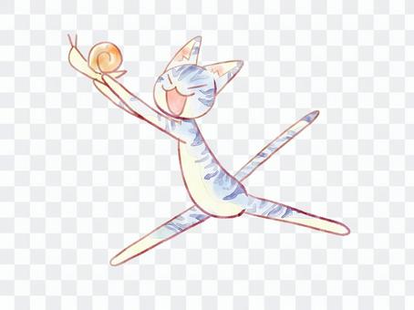 Snail cat Snail cat