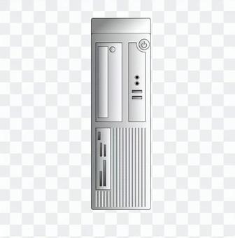 Mini tower type personal computer (silver) Mini tower type personal computer (silver)