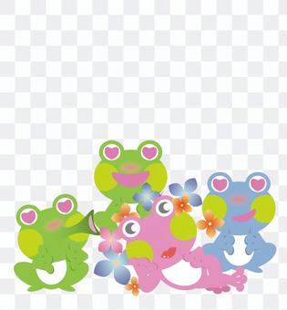 Frog's courtship Frog's courtship