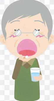 Medication (old man) Medication (old man)