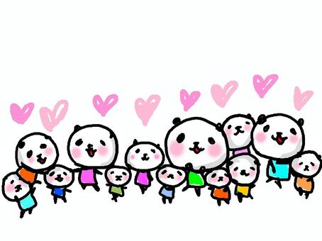 Good friend Panda Good friend Panda