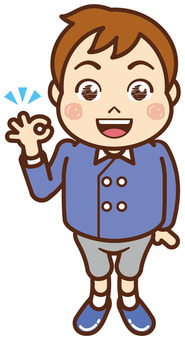 OK, elementary school students, boys, uniforms OK, elementary school students, boys, uniforms