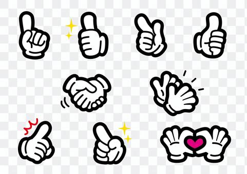 ac thick hand set set handshake handshake ac thick hand set set handshake handshake