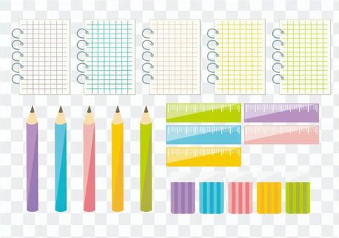 Illustrations of writing instruments Illustrations of writing instruments