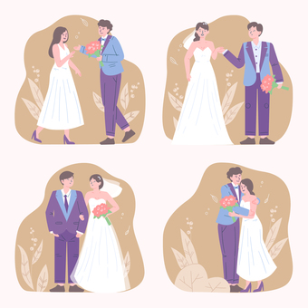Fashionable wedding Fashionable wedding