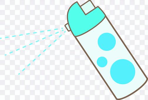 Illustration of can spray Illustration of can spray