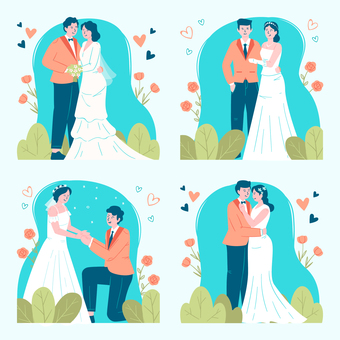 Colorful wedding Colorful wedding