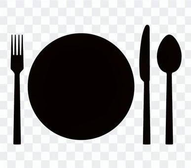 Knife fork icon 01 Knife fork icon 01