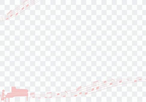 Piano stationery pink Piano stationery pink
