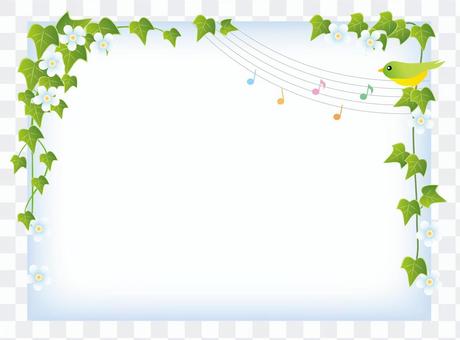 Ivy leaf frame (simple) Ivy leaf frame (simple)