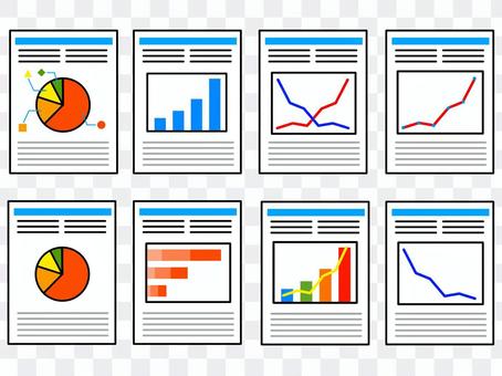 Material image with graph Material image with graph