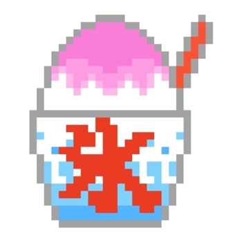 Shaved ice strawberry flavor Shaved ice strawberry flavor