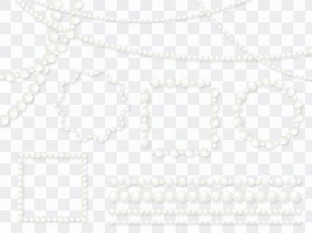 Elegant pearl material Elegant pearl material