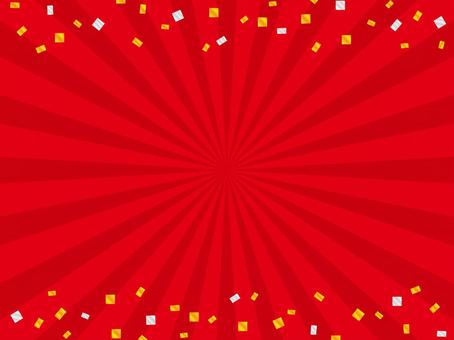 Red radial background (confetti) Red radial background (confetti)