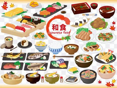 Japanese / Japanese food_assortment Japanese / Japanese food_assortment