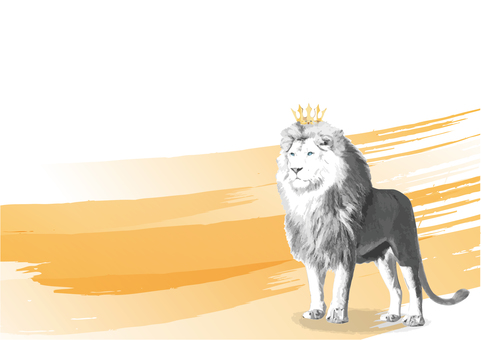 Crown White Lion King of Beasts Crown White Lion King of Beasts