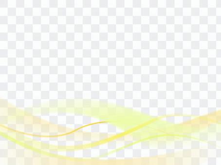 Wave and curved background material Yellow yellow series Wave and curved background material Yellow yellow series