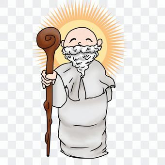 Old grandfather by Shimaneko Old grandfather by Shimaneko