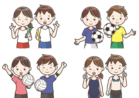 Club activity illustration 11 Club activity illustration 11